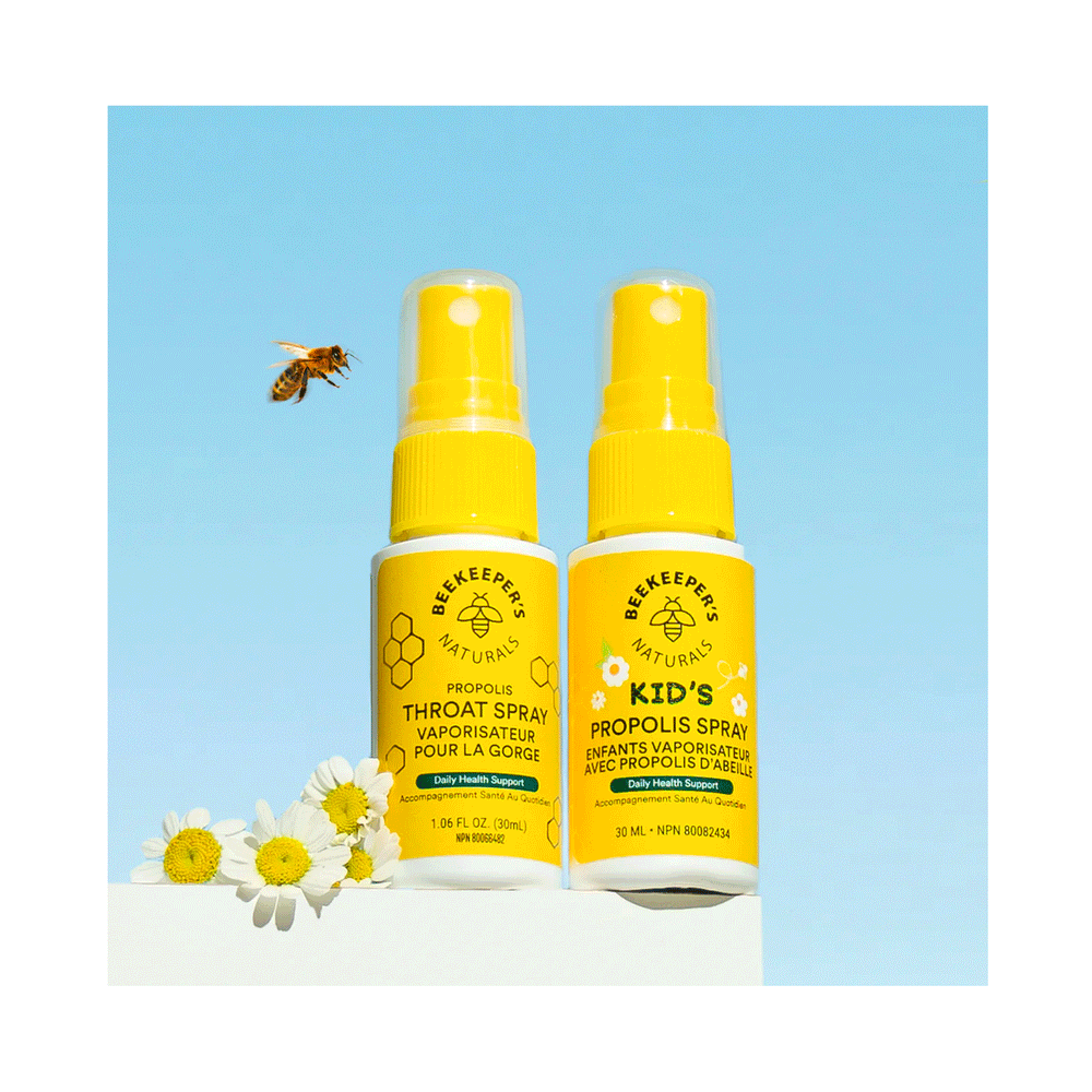 Beekeeper's Naturals Propolis Throat Relief Spray For Kids, 30ml