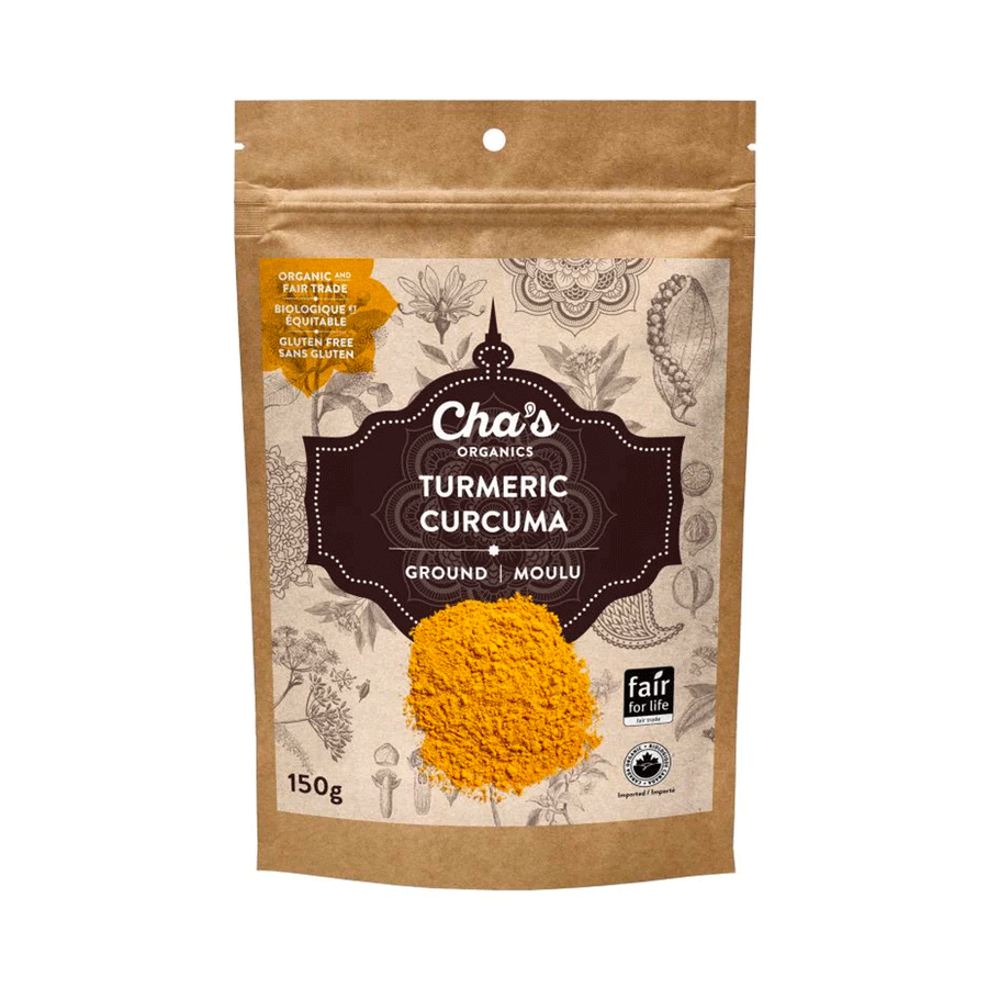 Cha's Organics Turmeric Ground, 150g