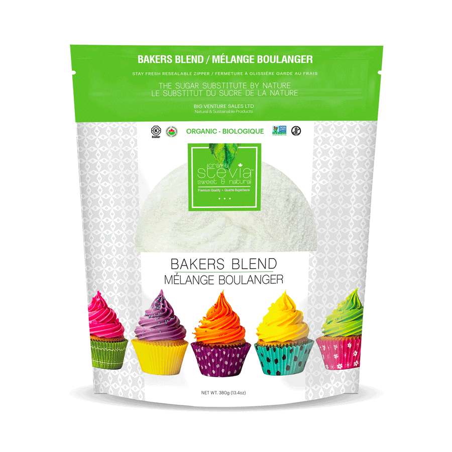 Crave Stevia Organic White Baker's Blend, 380g