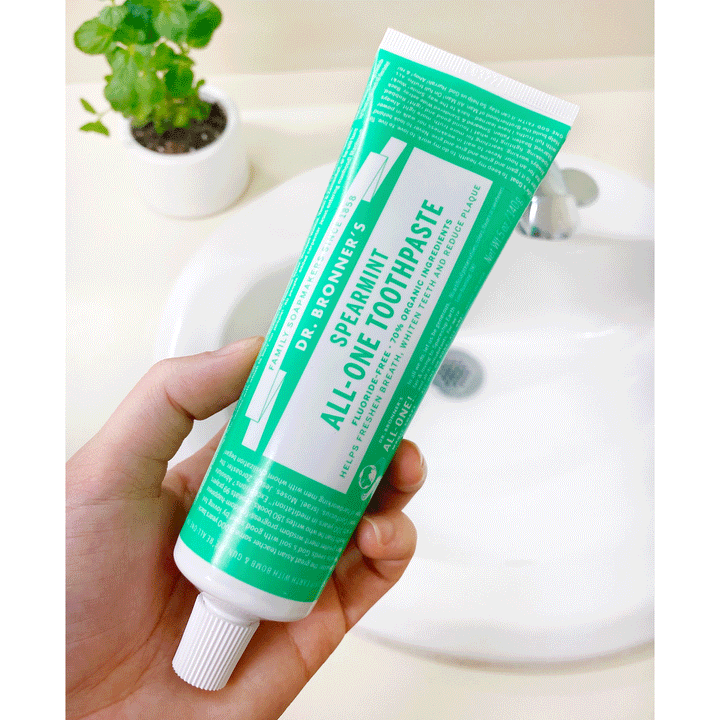 Dr. Bronner's Spearmint All-One Toothpaste, 140g