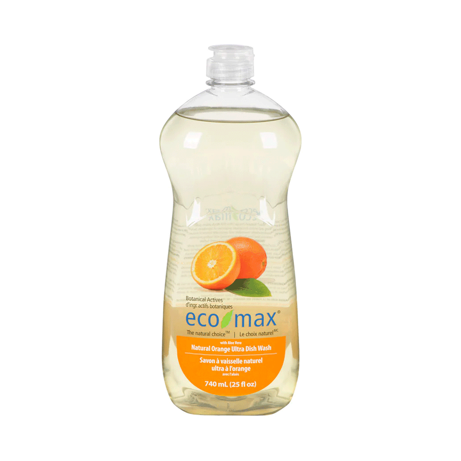 Eco-Max Orange Ultra Dish Wash, 740ml