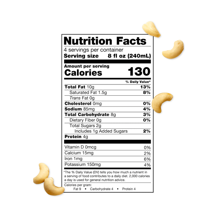 Elmhurst Original Milked Cashews, 946ml
