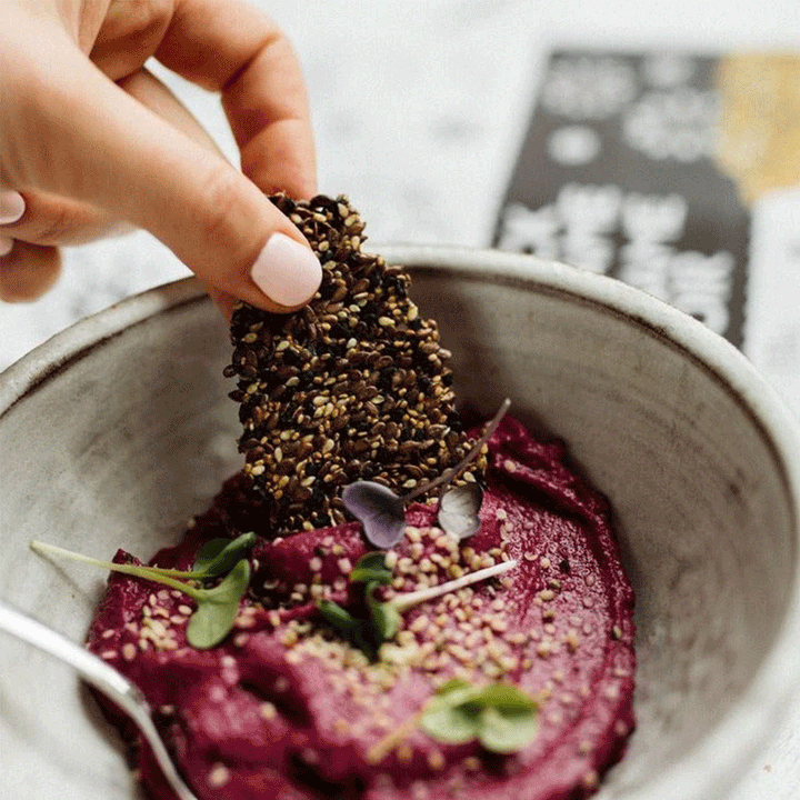 Eve's Flaxseed Crackers - Black Sesame, 108g