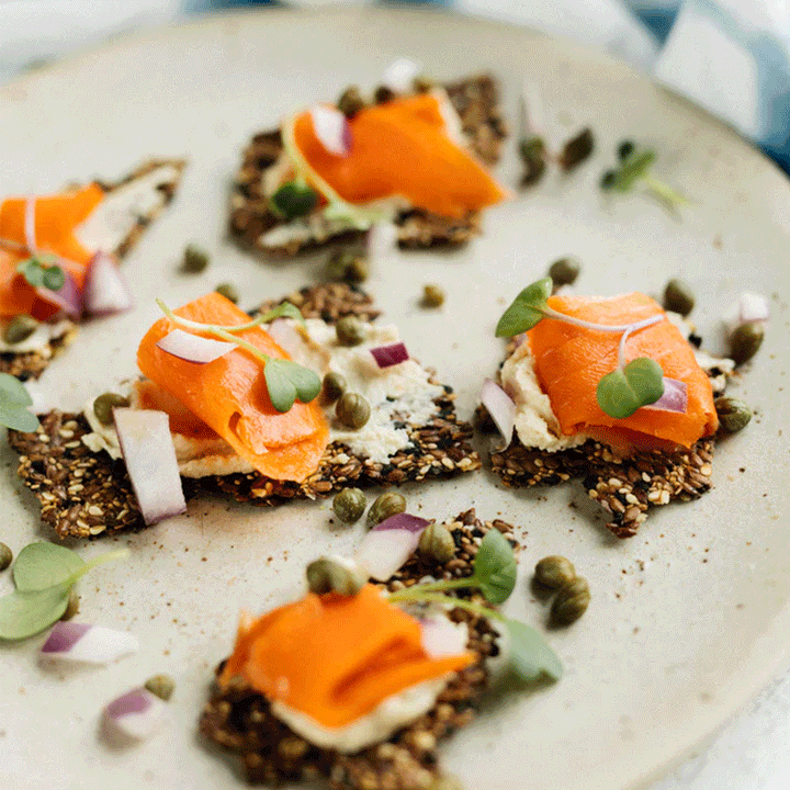 Eve's Flaxseed Crackers - Black Sesame, 108g