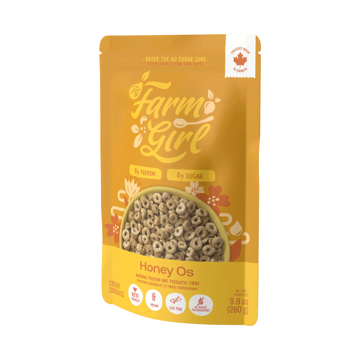 Farm Girl Honey O's Cereal, 280g