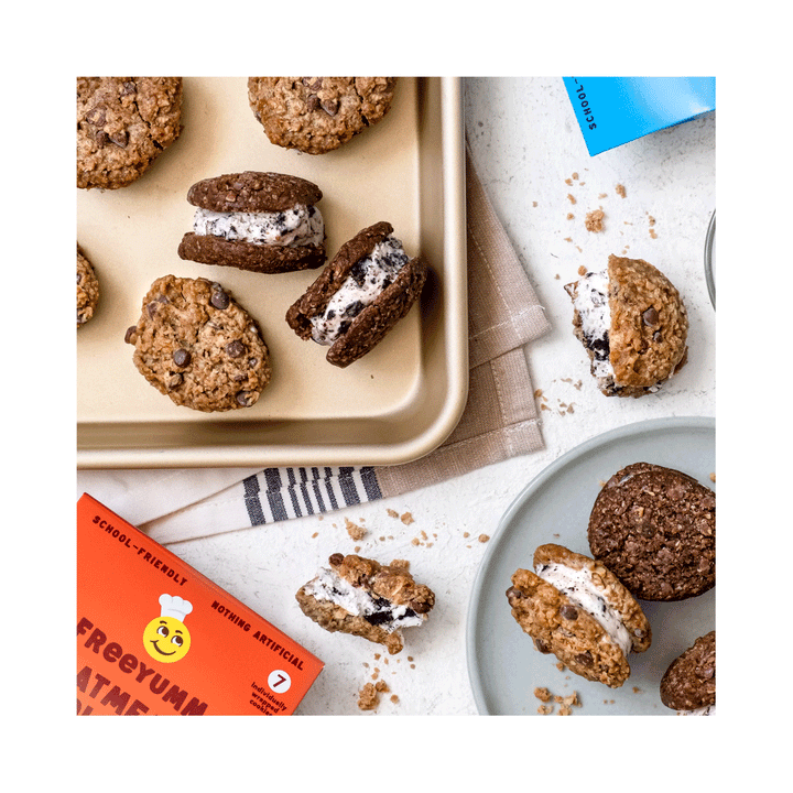 Freeyumm Soft Baked Cookies Oatmeal Chocolate Chip, 154g