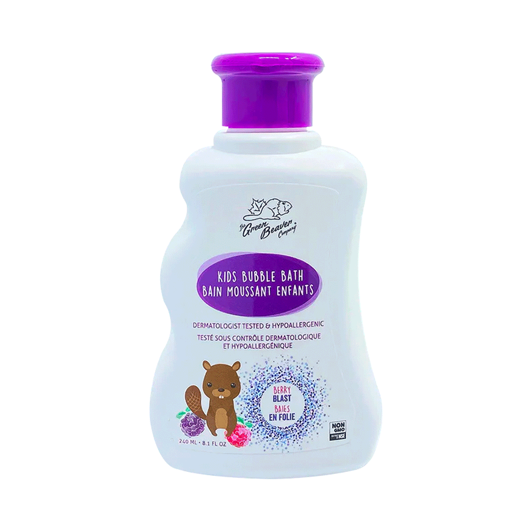 Green Beaver Kid's Bubble Bath - Boreal Berries, 240ml