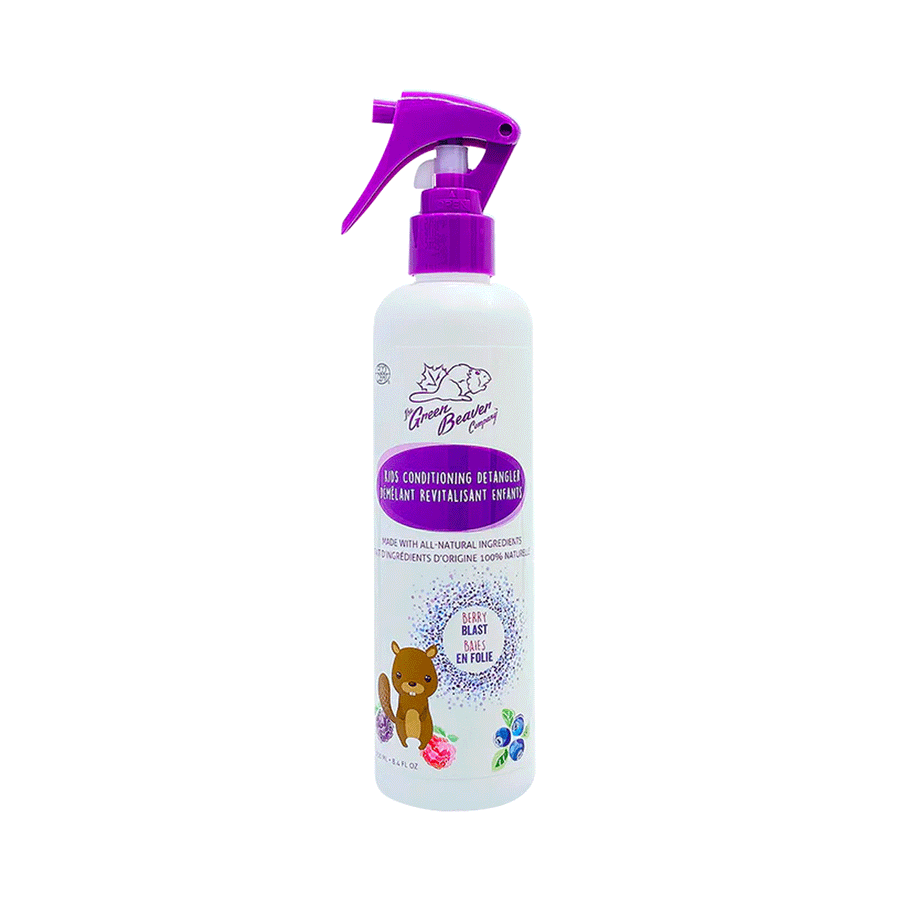 Green Beaver Kid's Conditioning Detangler - Boreal Berries, 250ml