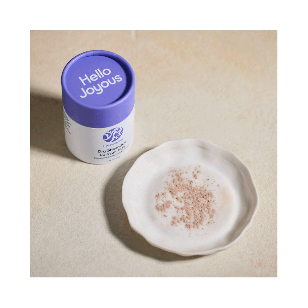 Hello Joyous Dry Shampoo For Dark Hair, 50g