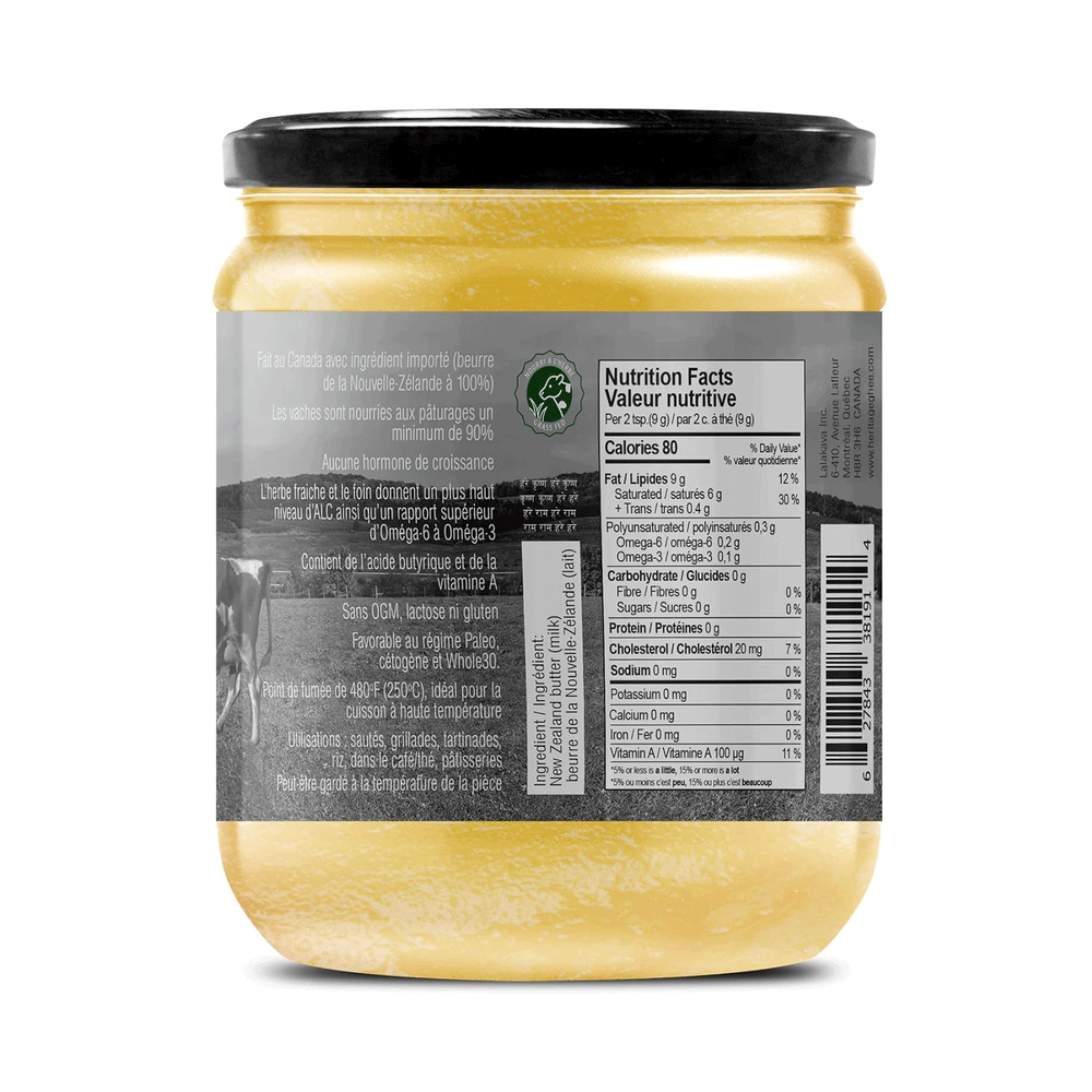 Heritage Ghee - New Zealand Grass Fed Ghee, 400g