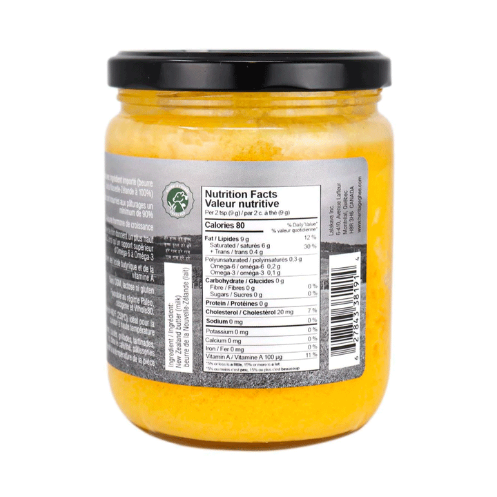Heritage Ghee - New Zealand Grass Fed Ghee, 200g