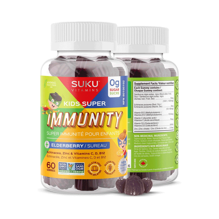 Suku Vitamins - Kids Super Immunity, 60 Gummies