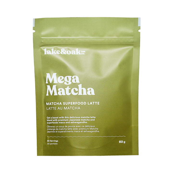 Lake & Oak Tea Co. Mega Matcha Superfood Latte, 60g