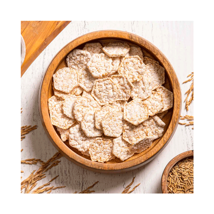 Lundberg Family Farms Organic Rice Cake Minis - White Cheddar, 142g