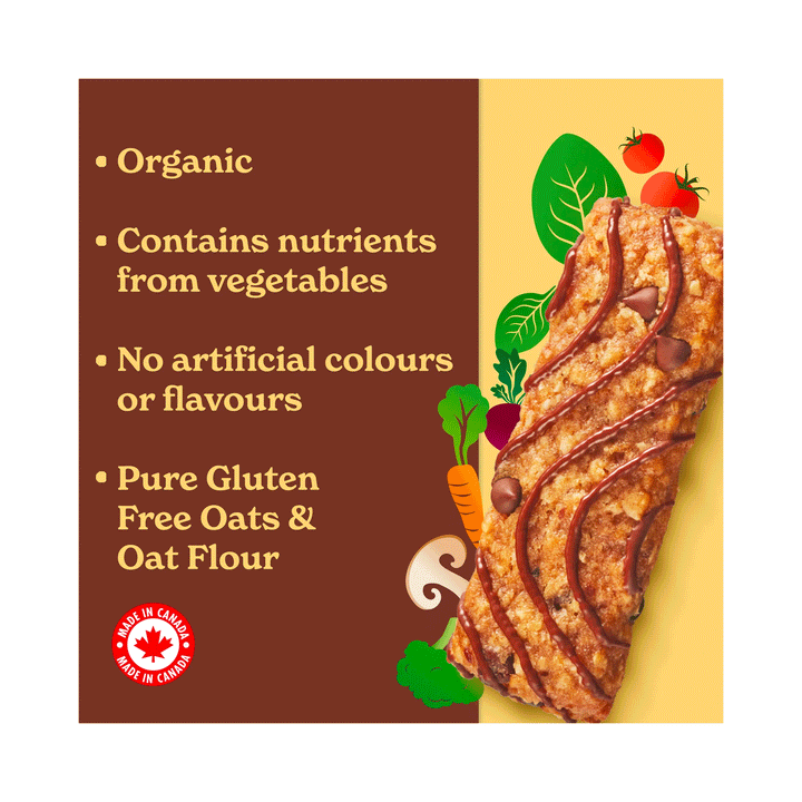 Made Good Organic Chocolate Chip Soft Baked Oat Bars, 5x30g