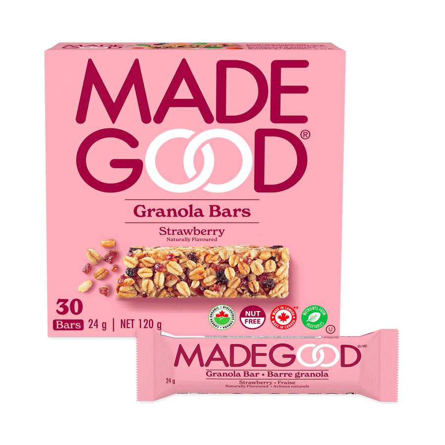 Made Good Organic Strawberry Granola Bars, 5x24g