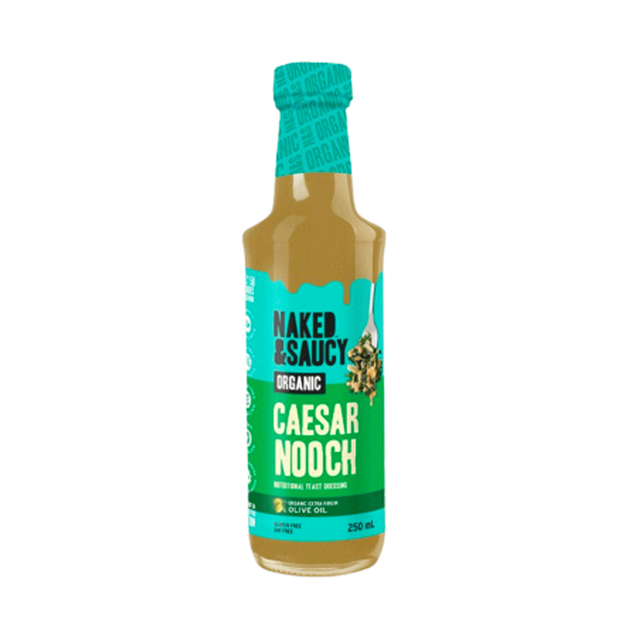 Naked & Saucy Organic Nutritional Yeast Dressing Caesar Nooch, 250ml
