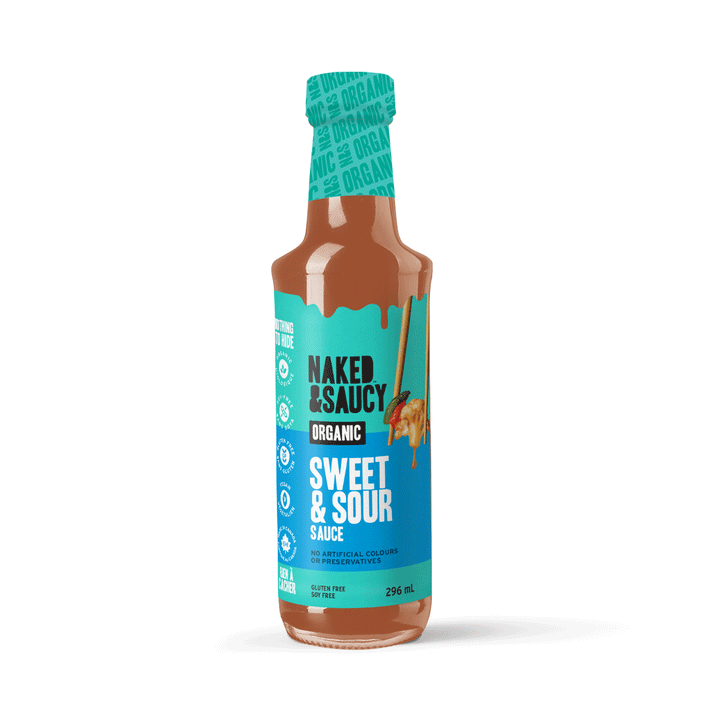 Naked Natural Foods Organic Sweet & Sour Sauce, 296ml