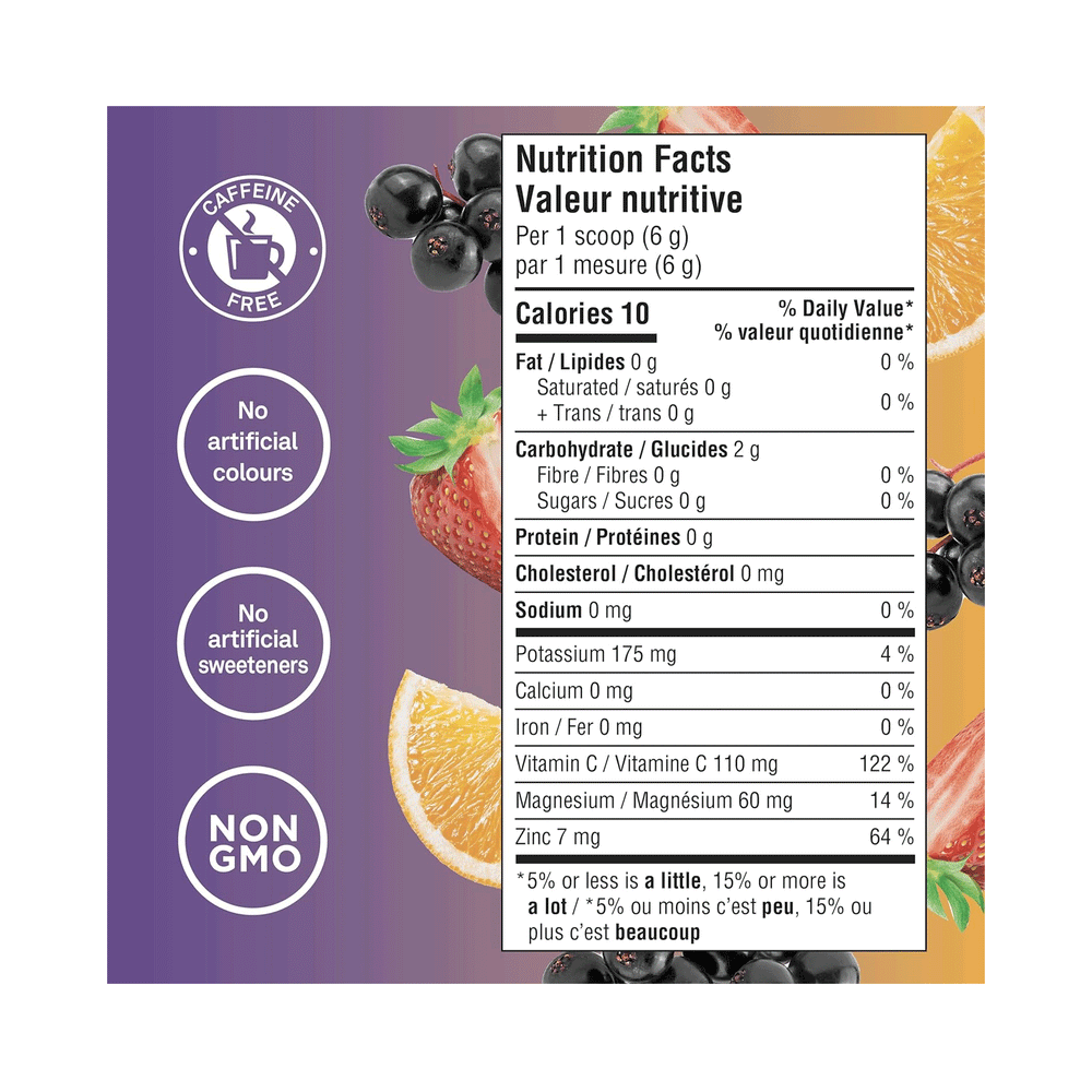 Organika Electrolytes Defence with Elderberry & Echinacea, 180g
