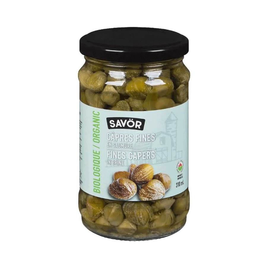 Savör Organic Fines Capers, 310ml