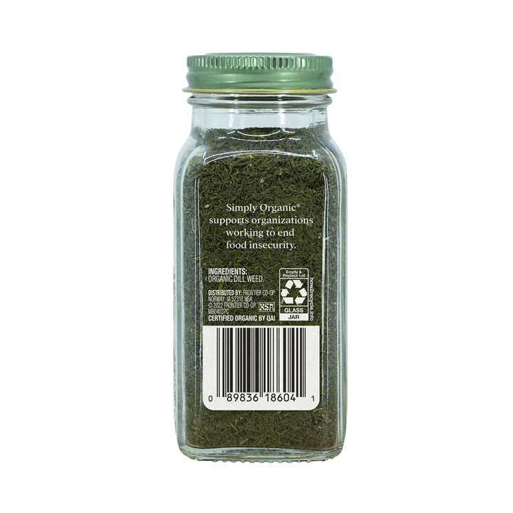 Simply Organic Dill Weed, 23g
