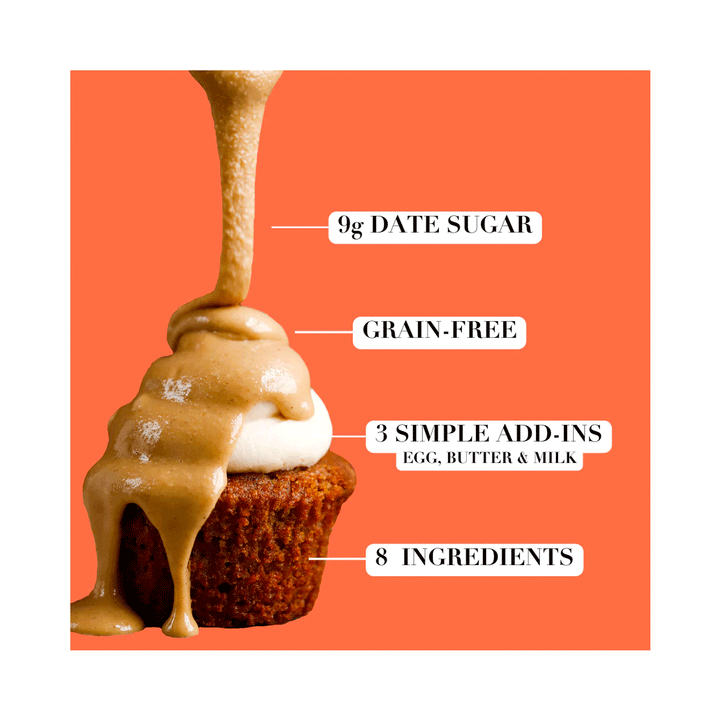 Stellar Eats Grain-Free Carrot Cake + Muffin Mix, 347g