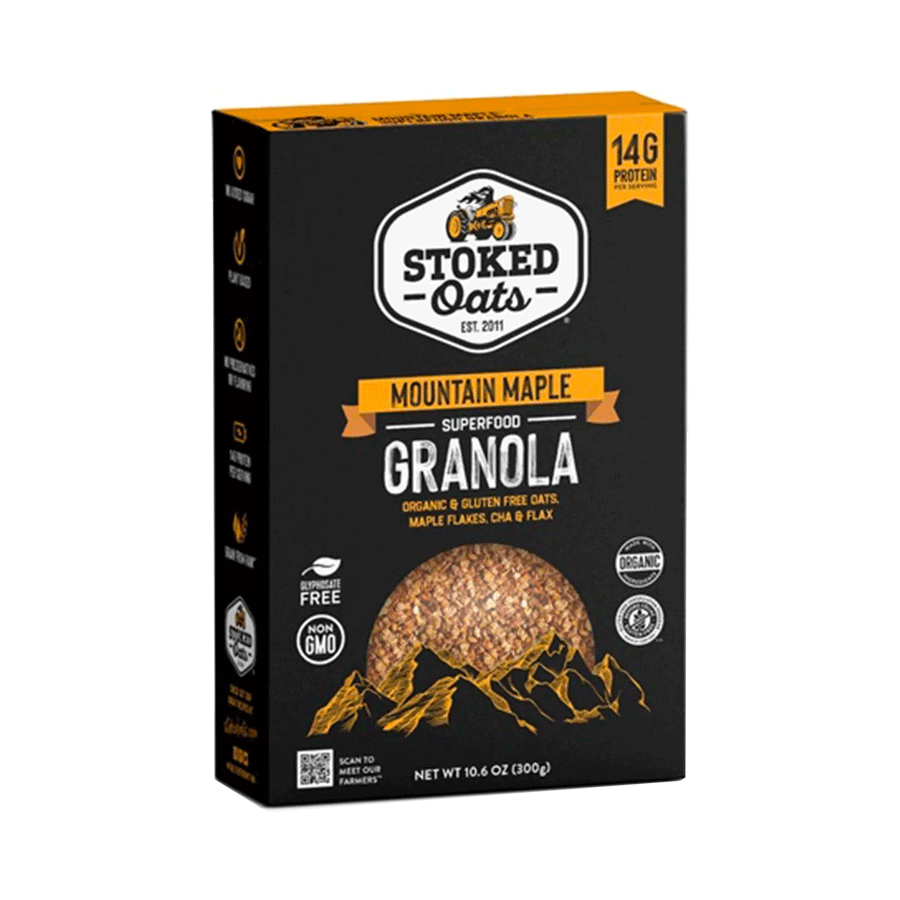 Stoked Oats Mountain Maple Superfood Granola, 300g