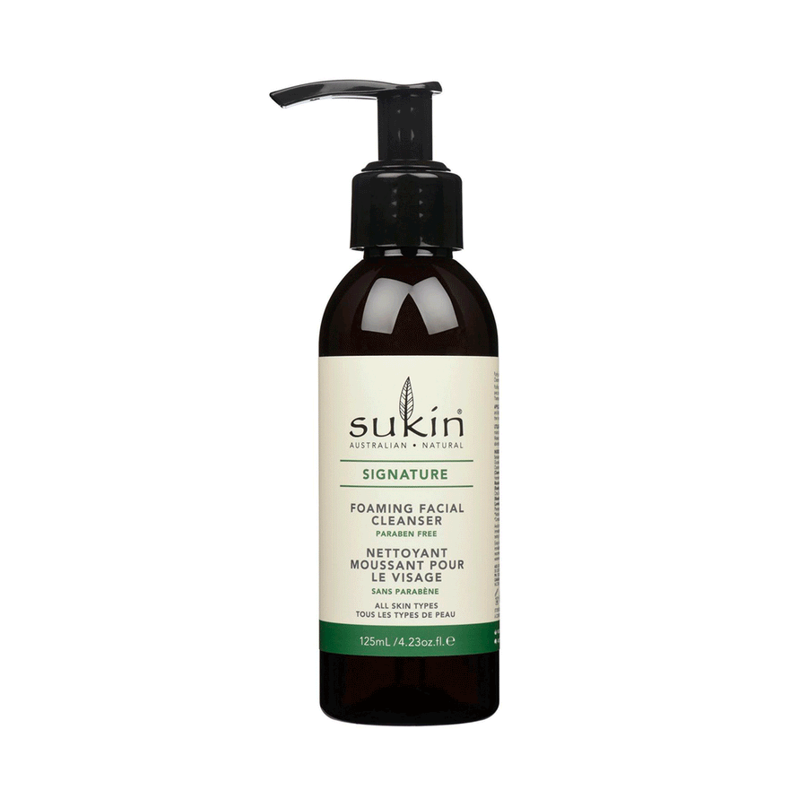 Sukin Foaming Facial Cleanser (Pump) - Signature, 125ml