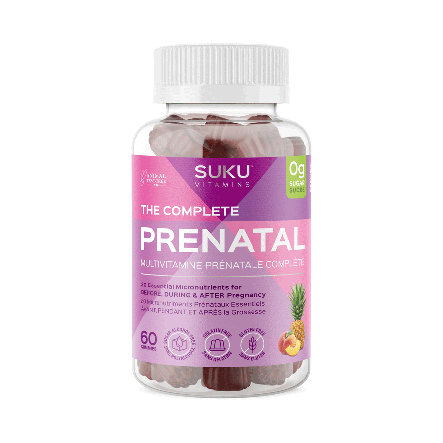Suku Vitamins - The Complete Prenatal, 60 Gummies