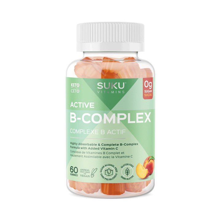 Suku Vitamins - Active B-Complex, 60 Gummies
