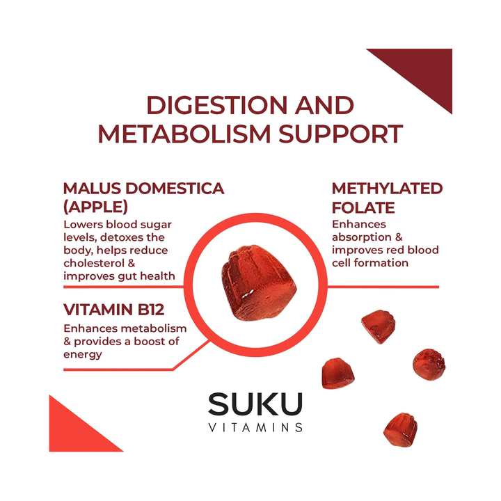 Suku Vitamins - Appley Ever After, 60 Gummies