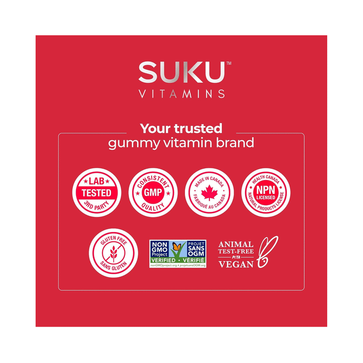 Suku Vitamins - Appley Ever After, 60 Gummies