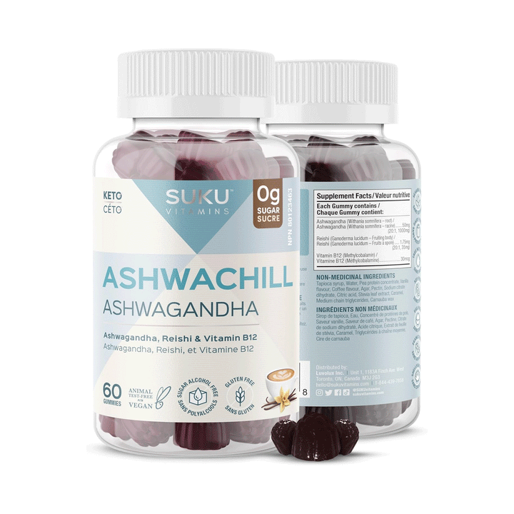 Suku Vitamins - Ashwachill, 60 Gummies