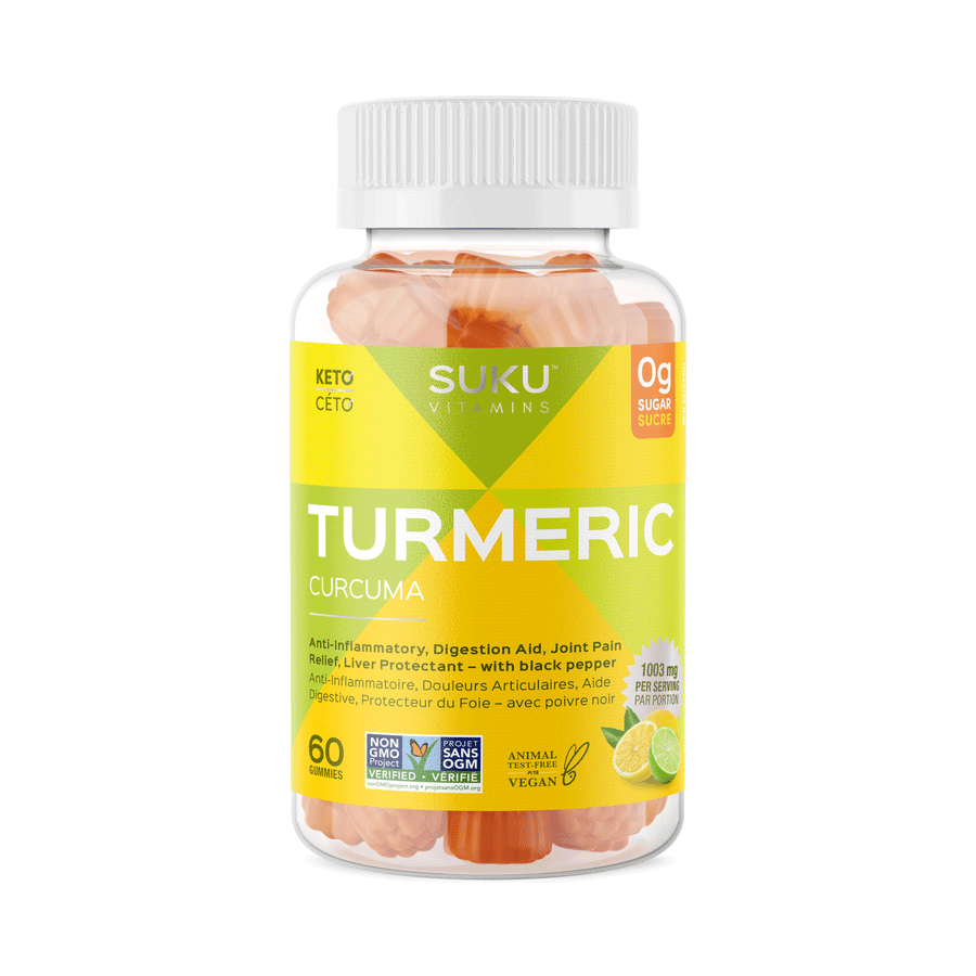 Suku Vitamins - Turmeric, 60 Gummies