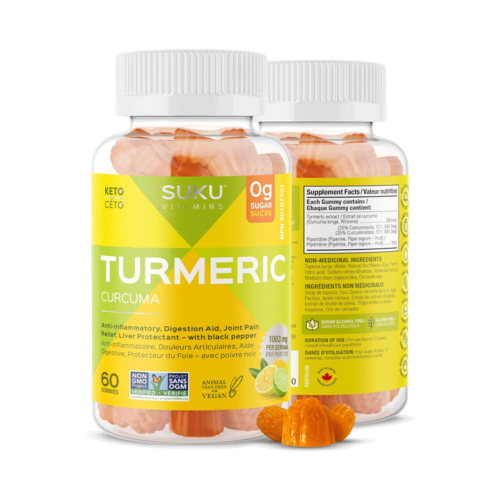 Suku Vitamins - Turmeric, 60 Gummies