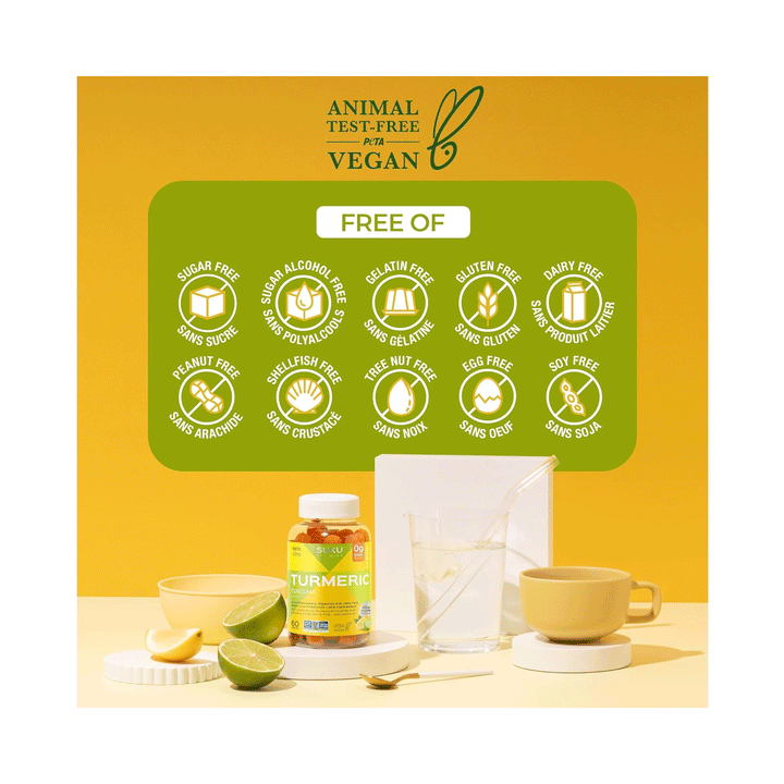 Suku Vitamins - Turmeric, 60 Gummies
