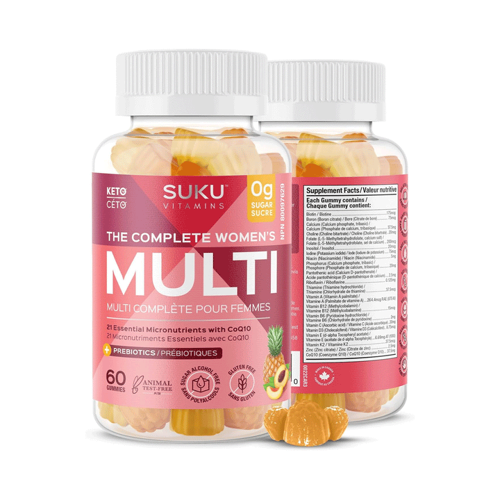 Suku Vitamins - The Complete Womens Multi, 60 Gummies
