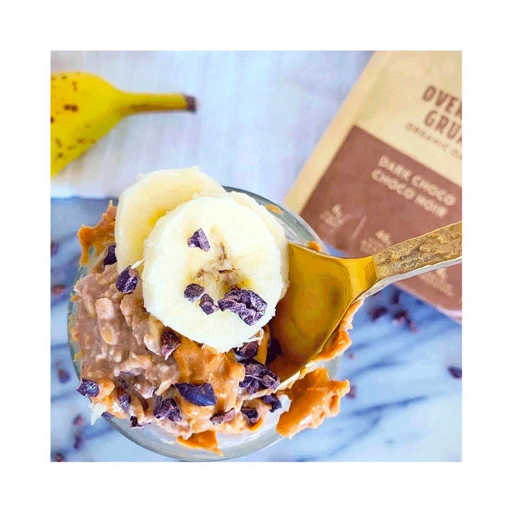 Yumi Organic Overnight Oats - Dark Chocolate, 5x50g