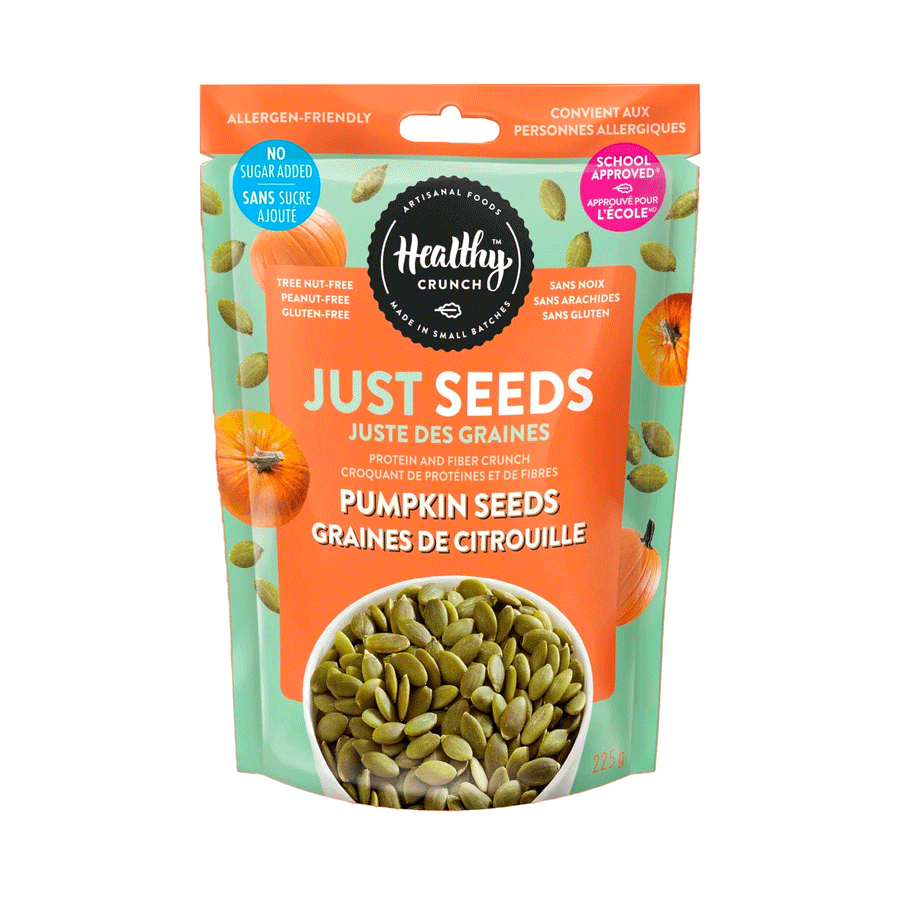 Healthy Crunch JUST SEEDS Pumpkin Seeds, 225g
