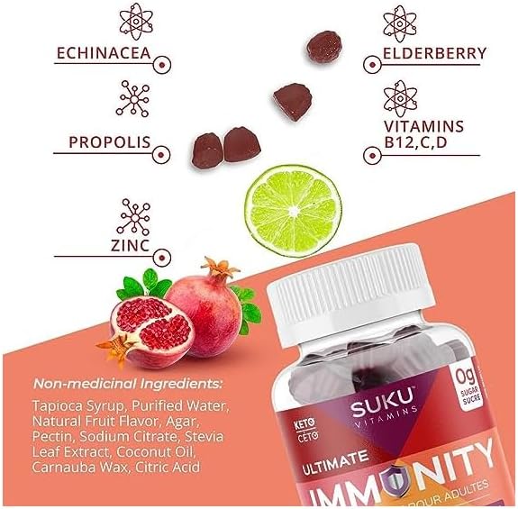 Suku Vitamins - Ultimate Immunity, 60 Gummies