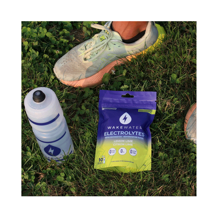 WakeWater Lemon Lime Electrolytes, 10ct