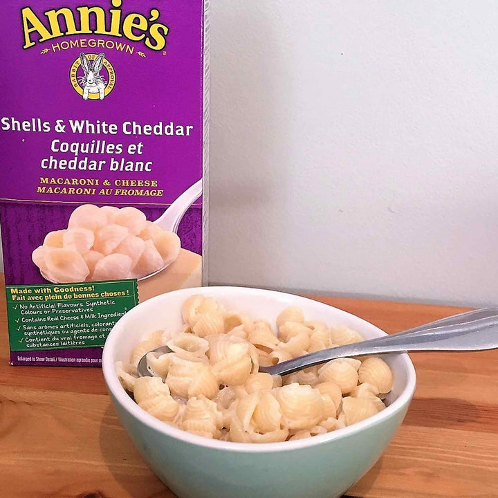 Annie's Organic Shells & White Cheddar Mac & Cheese, 4x170g