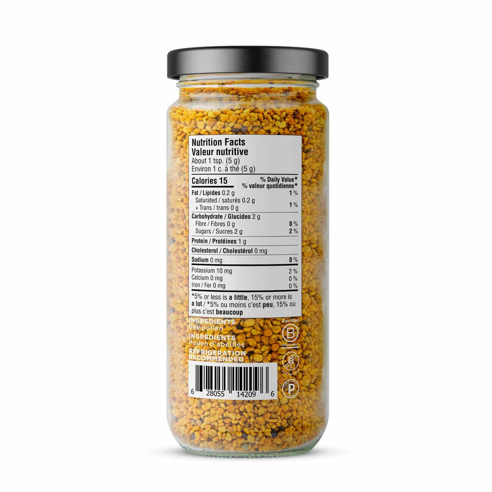 Beekeeper's Naturals Raw Bee Pollen, 150g