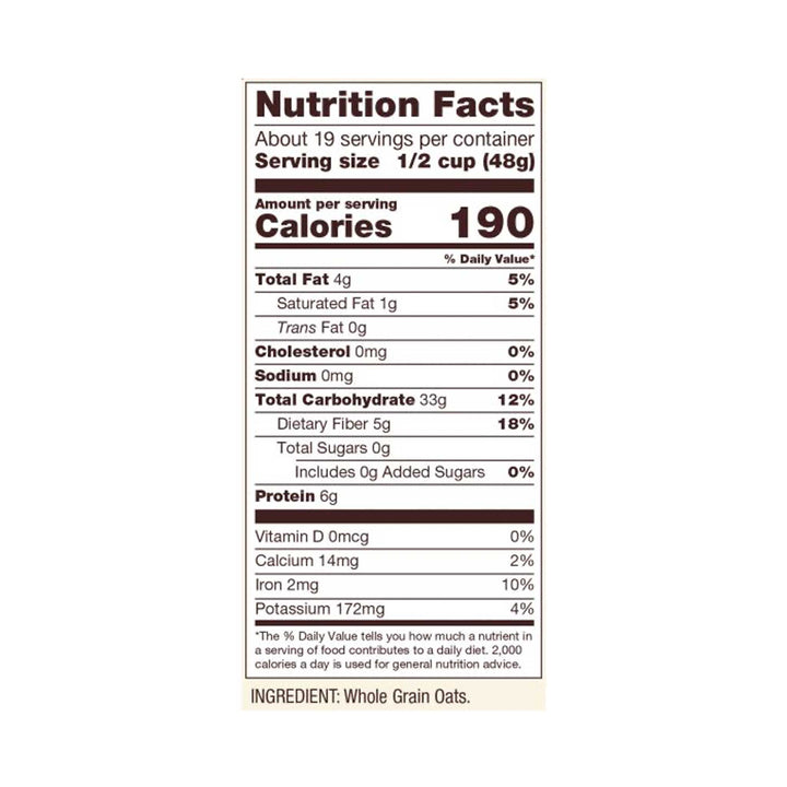 Bob's Red Mill Organic Gluten Free Old Fashioned Rolled Oats, 907g