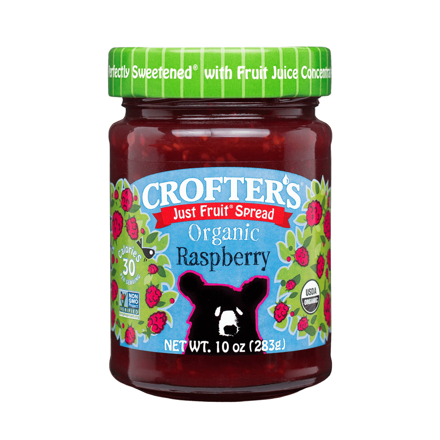 Crofter's Organic Raspberry Just Fruit Spread, 235ml