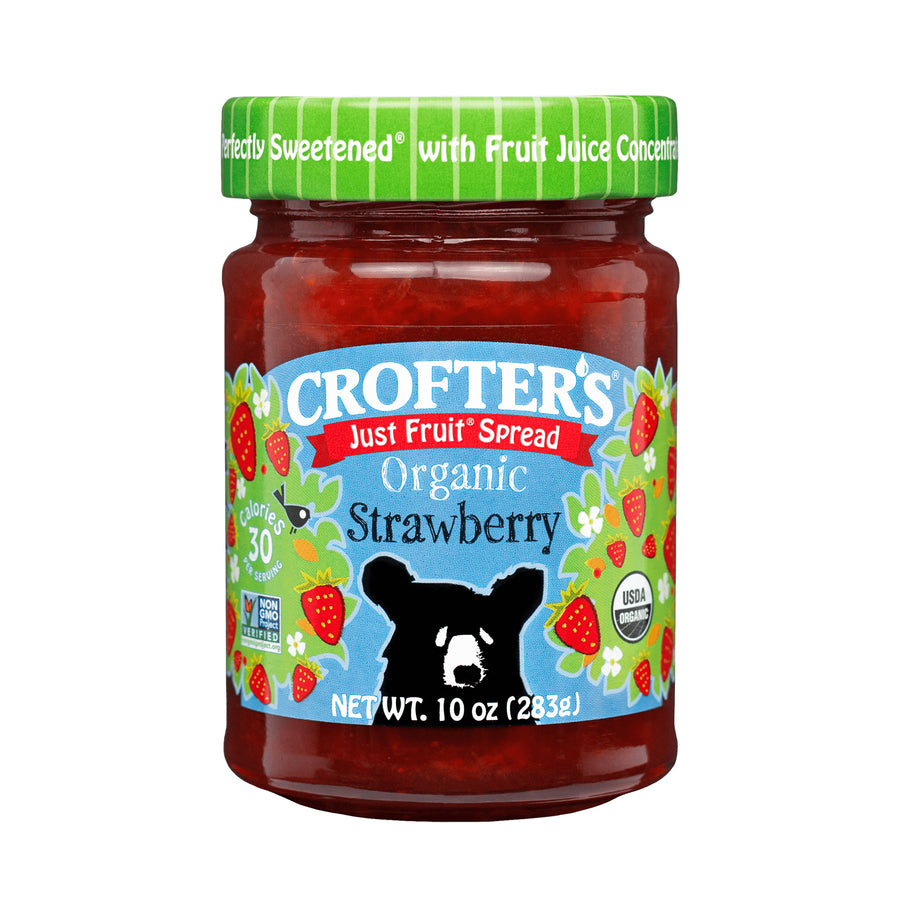 Crofter's Organic Strawberry Just Fruit Spread, 235ml