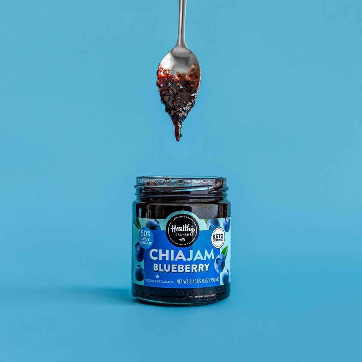 Healthy Crunch Keto Blueberry Chia Jam, 230g