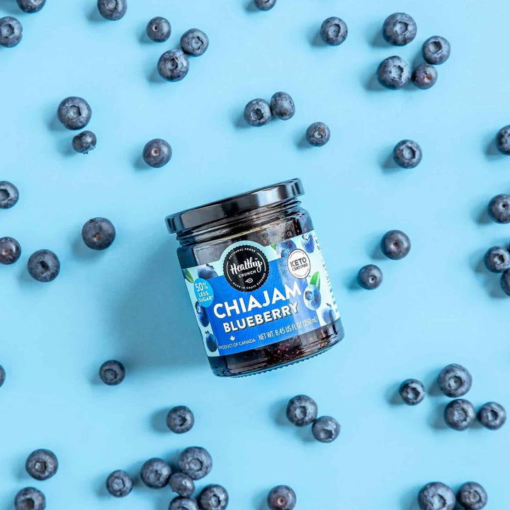 Healthy Crunch Keto Blueberry Chia Jam, 230g