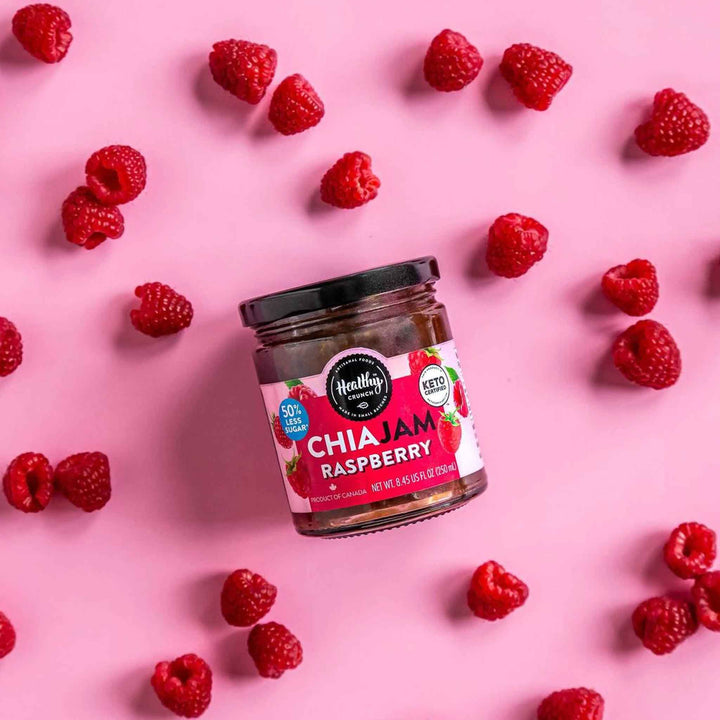 Healthy Crunch Keto Rasberry Chia Jam, 230g