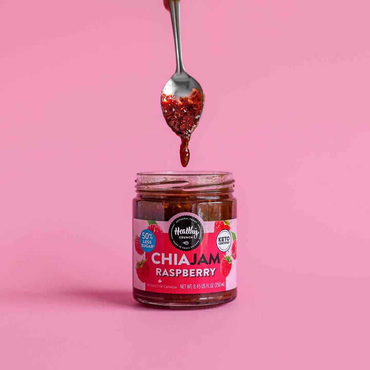 Healthy Crunch Keto Rasberry Chia Jam, 230g